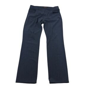 Alberto Modern Fit Ceramica 5 Pocket Pants Navy Blue Men's 36x34 Polyester Blend